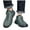 a-Green, variant on Men's Casual Leather Shoes Lace up Chukka Ankle Boots Vintage Arch Support Flat Loafers Walking Driving Hiking Booties