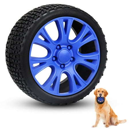 UPC: 0766429560272 | Barkwow Nature Rubber Tire Dog Chew Toy