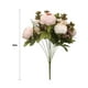 XZNGL Artificial Flowers for Fleurs Artificielles Fleurs Artificielles pour la Décoration 1 Bouquet Vintage Peony Silk Bouquet Decoration – image 2 sur 2