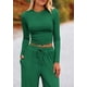 thumbnail image 5 of Conjunto Deportivo de Mujer PRETTYGARDEN 2 Piezas Verde Talle Grande, 5 of 8