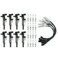 thumbnail image 2 of 8X lgnition Coil +Spark Plug +Wire UF601 For Dodge Durango Dakota Ram 1500, 2 of 12