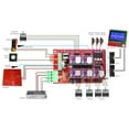 thumbnail image 3 of LIFKOME 5Pcs 3D Printer Kit with A4988 Stepper and Mega 2560 Board for Printing Use, 3 of 4