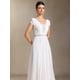thumbnail image 3 of Vestido de novia Scala, encaje, chifón, sin espalda, maxi, 3 of 6