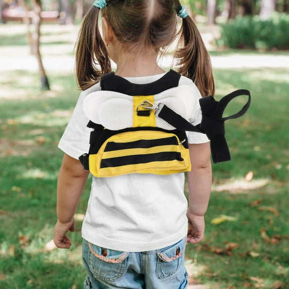 LOLIPPYY Kids Leash Safety Harness for Outdoor Use Yellow Polyester 1Pcs