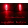 thumbnail image 4 of XXXXX Set of 8 Pcs LED 6" Surface Mount Oval Red Brake Stop Turn Tail Marker Signal Lights for Truck Trailer Tractor DOT SAE Approved, 4 of 7