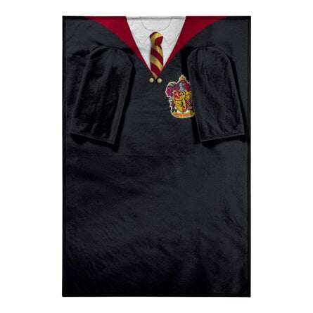 H Potter -Hogwarts Rules Adult Comfy Throw Blanket with Sleeves