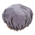 thumbnail image 1 of Flmtop Home Women Elastic Reusable Waterproof Shower Cap Head Hair Cover Bathing Hat, 1 of 10