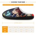 thumbnail image 2 of My Hero Academia You Are Next Kid's Cotton Slippers Winter Warm Soft Plush Slippers with Rubber Sole Non-Slip Indoor Outdoor Slip on Shoes Fluffy House Slippers For Boys Girls Teen, 2 of 8