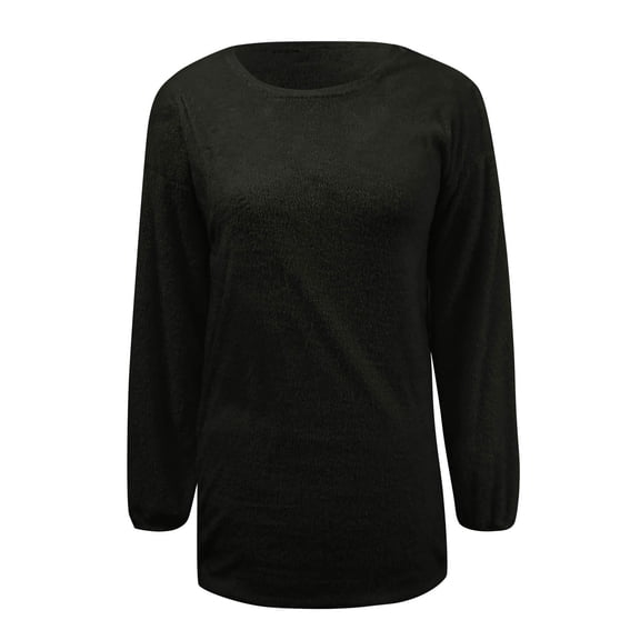 Aayomet Sweater Dress For Women Fall Women's Puff Sleeve Tie Waist Sweater Dress Solid Color Soft Knitted Bodycon Mini Dress,Black XL