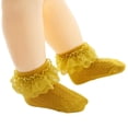 thumbnail image 2 of Bmnmsl Girls Lace Princess Socks Double Layer Anti-slip Short Socks, 2 of 5