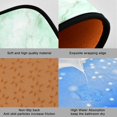 thumbnail image 2 of 2-Piece Kitchen Mat Set Non Slip Washable Floor Mats Decorative Rugs for Kitchen Sink Laundry Light Green Marble Texture Pattern, 2 of 7