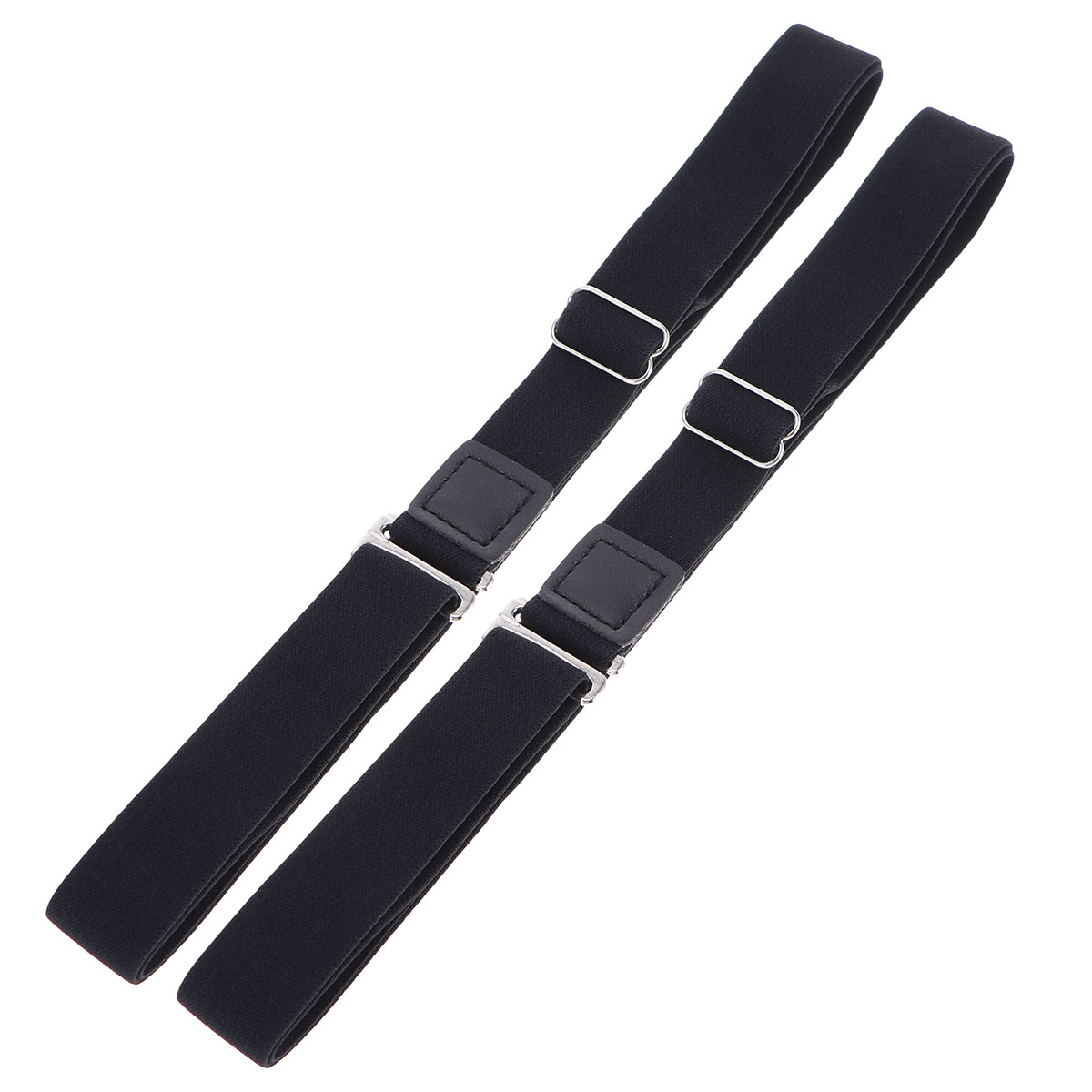 Rosarivae 2pcs Shirt Stay Belt Shirt Stays Plus Wrinkle Resistant Non