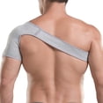 thumbnail image 4 of Shoulder Brace Rotator Cuff Support Brace for Men Women Shoulder Compression Sleeve Orthopedic Care Shoulder Brace Support Wrap for Pain Relief M Light Grey, 4 of 8
