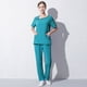 thumbnail image 1 of Ropa de lavado de manos de manga corta para quirófano Ropa de trabajo para el cuidado de la piel de las mujeres Ropa de trabajo de aislamiento para enfermeras y esteticistas, 1 of 6