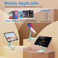 thumbnail image 3 of Adjustable Cell Phone Stand, Foldable Phone Holder Tablet Stand for Desk, Angle Height Adjustable Cell Phone Stand, 3 of 5