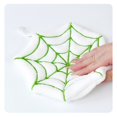 thumbnail image 4 of Puntoco Toalla de mano con forma de araña de Halloween, tipo colgante, absorbente, suave, de coral, para baño, para niños, 4 of 5