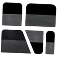 thumbnail image 2 of 5 uds., escobilla de goma PPF genérica, herramientas para película de ventana, raspadores de revestimiento de TPU, accesorios prácticos para espejo de Negro, 2 of 8