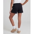 thumbnail image 5 of Real Essentials 3 Pack: Girls Fleece Lounge Shorts Sweat Athletic Casual Soft Comfy with Pockets Cozy Loungewear, 5 of 5