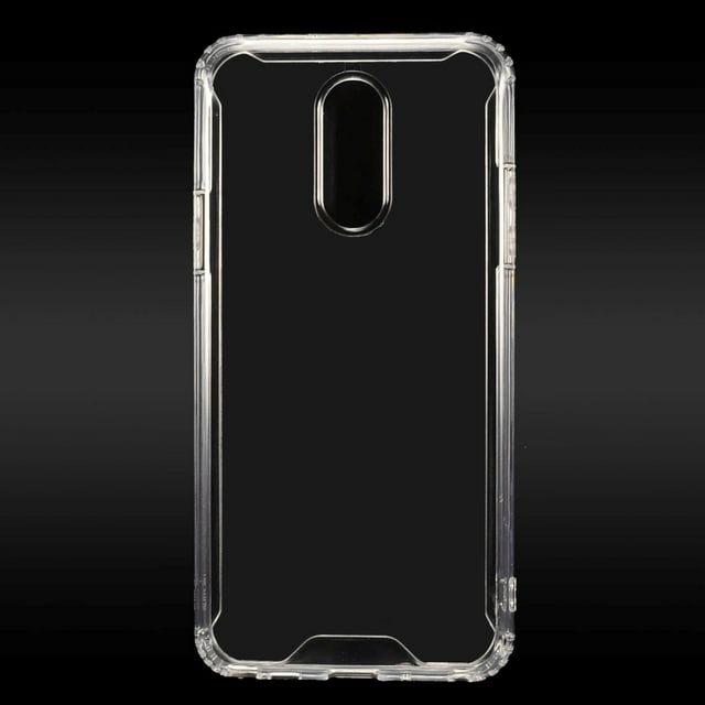 LG Stylo 4 / LG Stylo 4 PLUS Phone Case Clear Slim Protective Cover Lightweight, Soft TPU Bumper Edges & Transparent Hard PC Back Hybrid Rubber Silicone Cover for LG Stylo 4 /Q Stylus /Stylo 4 Plus