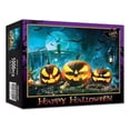 thumbnail image 1 of Halloween big pumpkin Mesa de juguetes educativos, rompecabezas portátil de Halloween, suministros para juegos mentales, 1 of 5