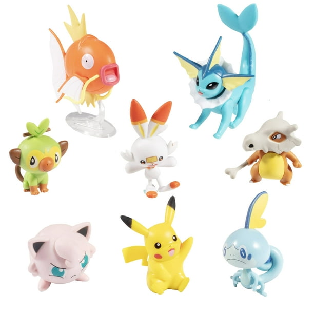 Figurine Pokemon Jouet 8 Pack – Pokemon Figurine 5-8 cm – Pikachu Vaporeon  Scorbunny et Plus - Nouveau 2022 - Officielle Jouet Pokemon : :  Jeux et Jouets