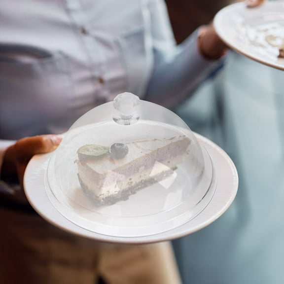 Worgeous Plate Covers Round - Acrylic 2Pcs 8 Inch