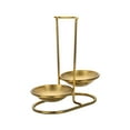 thumbnail image 3 of AMLESO Porte-Louche Portable Multifonctionnel Repose-Cuillère Porte-Louche Vertical pour Hotpot double Rond Or, 3 of 8