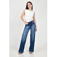 thumbnail image 1 of Jeans Wide Leg /Juvenil, 4242 (Azul medio) azul 9, 1 of 5