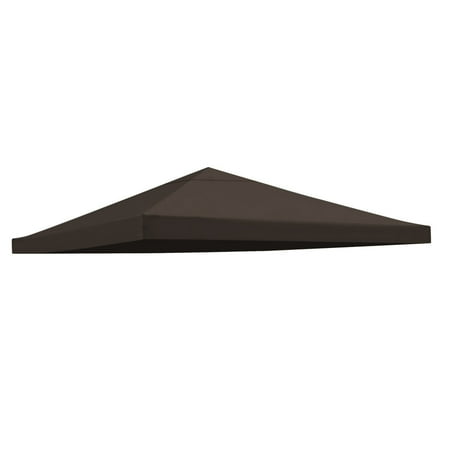 Gazebo 9.9’ x 9.9’ One-tier Replacement Canopy, 300D Polyester with UV Blocking