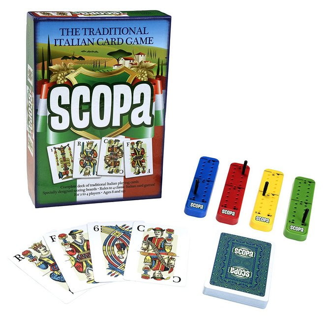 Scopa Card Pressman Italian Card Game