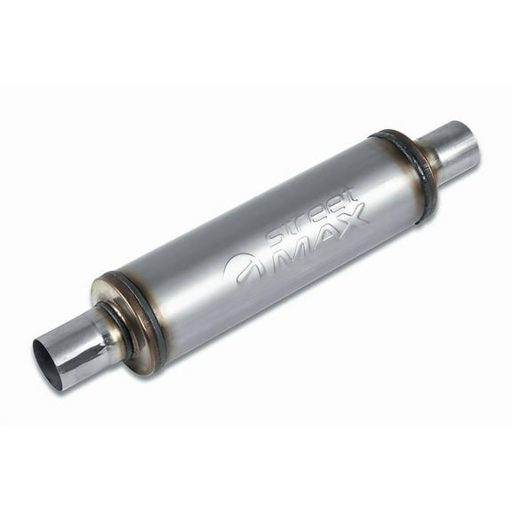 Street Max 4" Round Body Center/Center Muffler