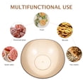 thumbnail image 6 of HEMOTON Salad Bowl Delicate Fruit Plate Wave Edges Plate Snack Nut Dish Candy Holder Salad Bowl for Home, 6 of 8