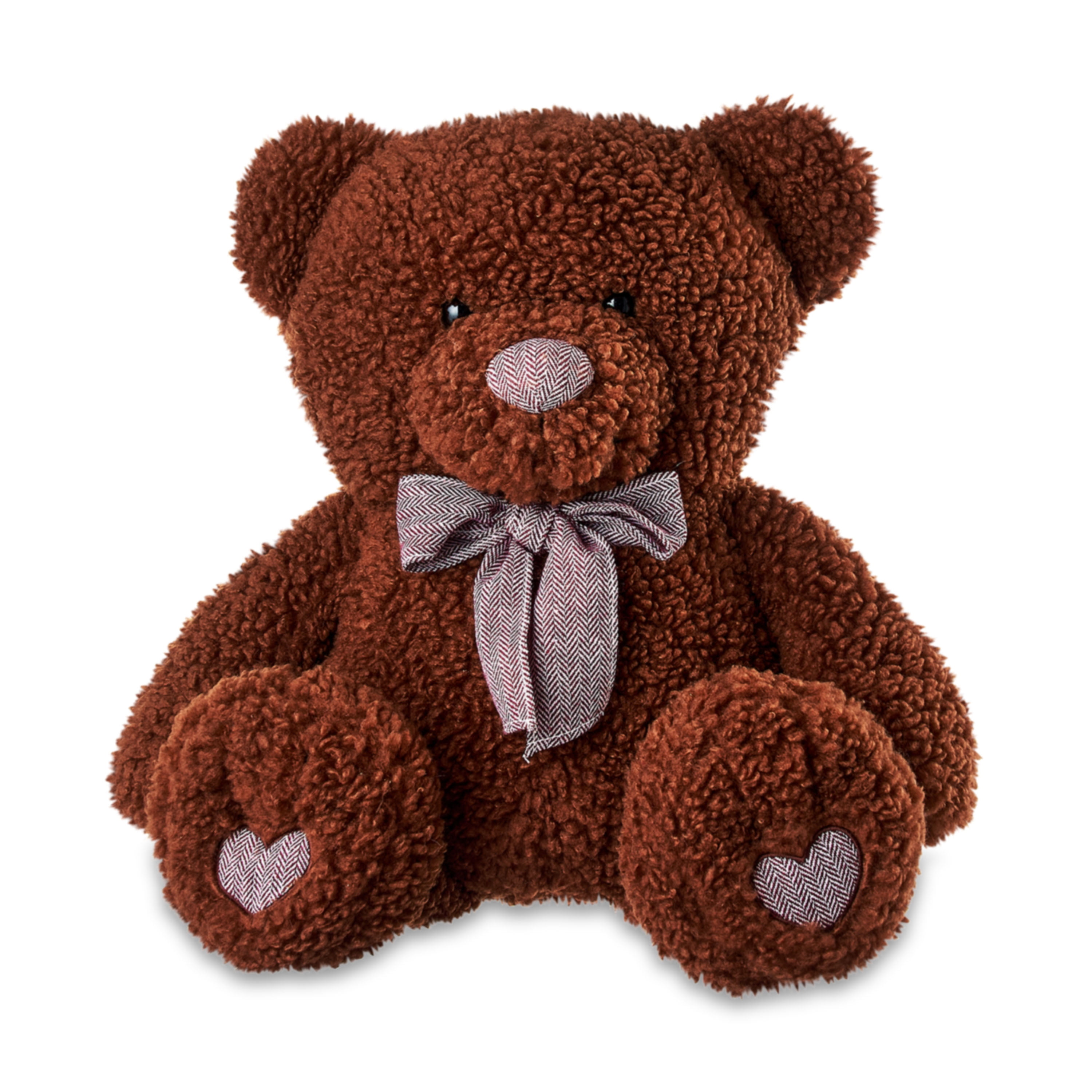 Way to Celebrate! Valentine's Day 18.5in Teddy Precious Plush Toy, Brown