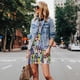 thumbnail image 4 of Fotbe Llamas Colorful Vestido de Verano sin Mangas para Mujer – Vestido Midi Línea A, Estilo Camiseta Floral, Vestido Playero Casual y Fluido, 4 of 7