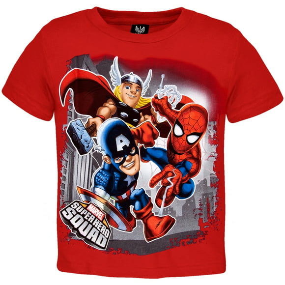 Marvel Super Hero Squad - T-Shirt Manches Longues Premium Homme