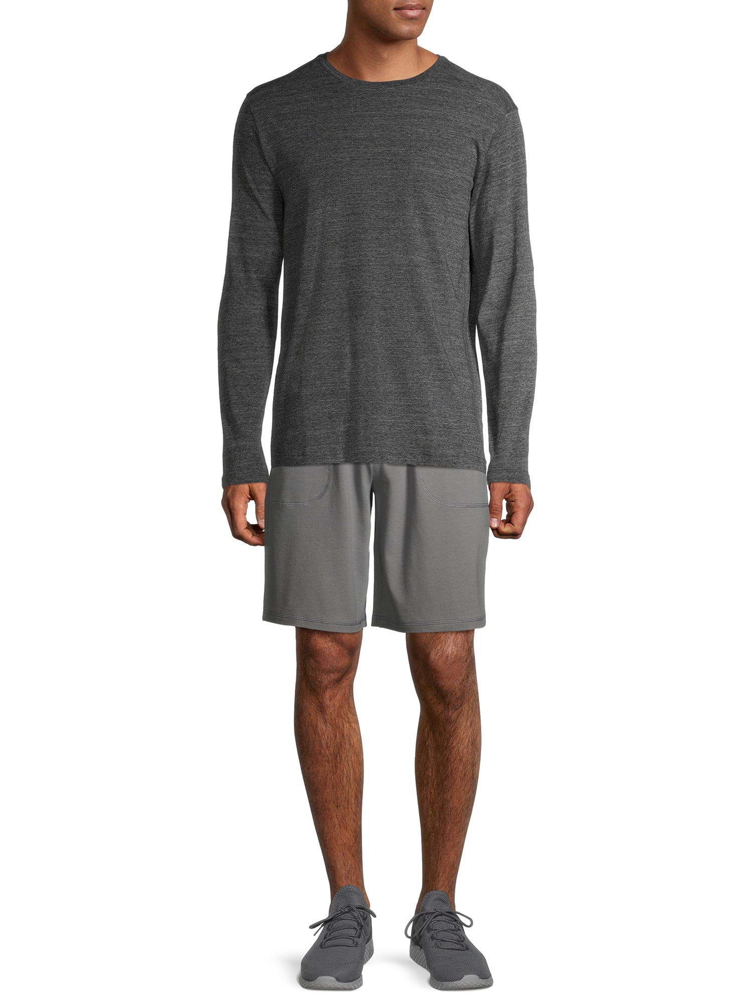 Athletic Works Men's 9" Jersey Shorts, up to Size 2XL