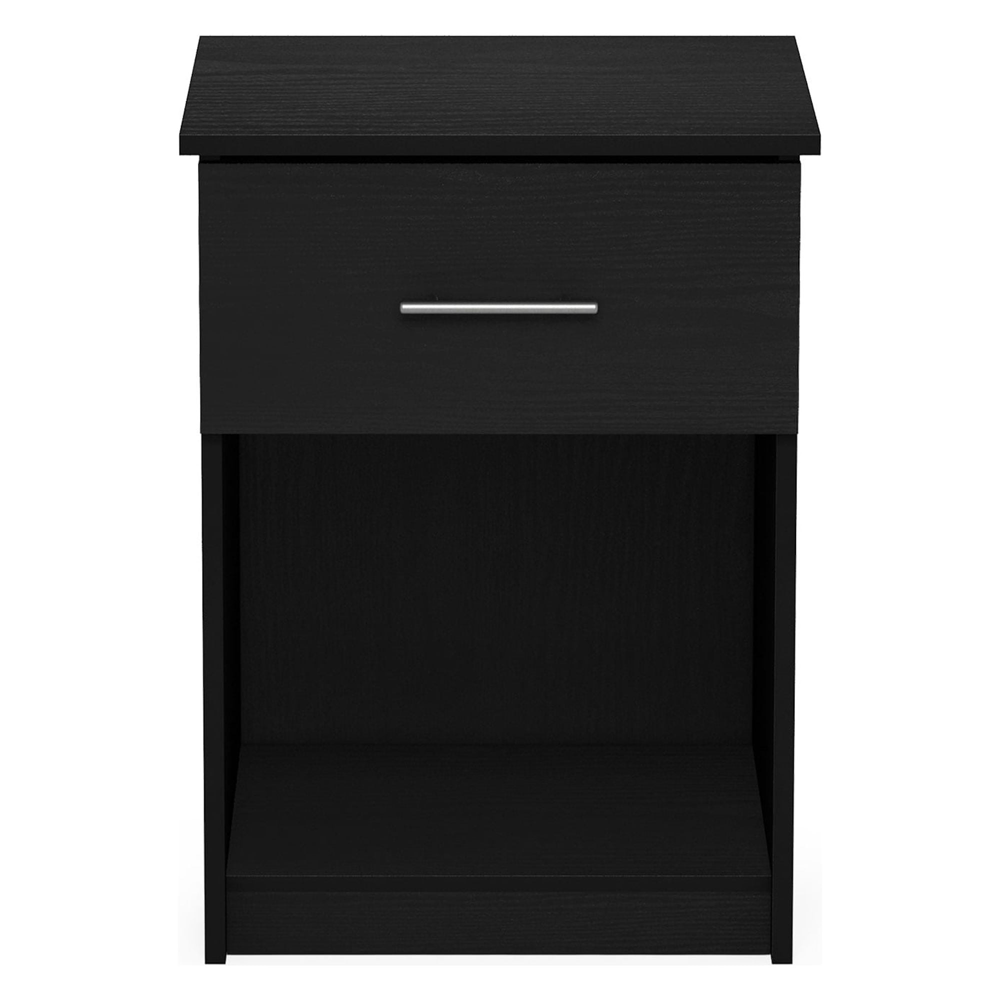 Furinno Tidur Nightstand with Handle with One Drawer, Americano