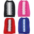 thumbnail image 2 of Midlee Argyle Dog Sweater (X-Small, Red), 2 of 4