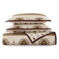 thumbnail image 6 of Hiend Accents Unisex Dakota Reversible 3-Piece Full/Queen Quilt Set - WS2037-FQ-OC One Size, 6 of 11