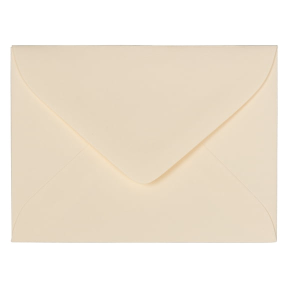 JAM Paper Mini Envelopes, 2 3/4 x 3 3/4, Ivory, 100 per Pack