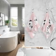 thumbnail image 6 of Cute Panda Cloud Towels, 2 PCS, Super Soft Absorbent Hand Towel Cotton Bath Towels for Bathroom Hotel Kitchen Spa Gym 16 X 28 Inches, 6 of 7