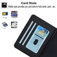 thumbnail image 5 of Case for iPad 10 2022, Allytech for iPad 10.9" 10th Gen, Slim Premium PU Leather Anti-Shock Drop Proof Non-Slip Stand Wallet Case with Card Holder for iPad 10th Generation 10.9 inch 2022, Blue, 5 of 6