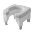 thumbnail image 3 of Silla de baño con inodoro, taburete de ducha portátil, antideslizante, gran capacidad de carga. Regular, 3 of 9