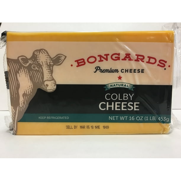 Bongards Premium Natural Colby Cheese, 16 Oz.