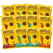 HIPPEAS Organic Variety Pack Chickpea Puffs, 12 Ct (1.5oz Bags)