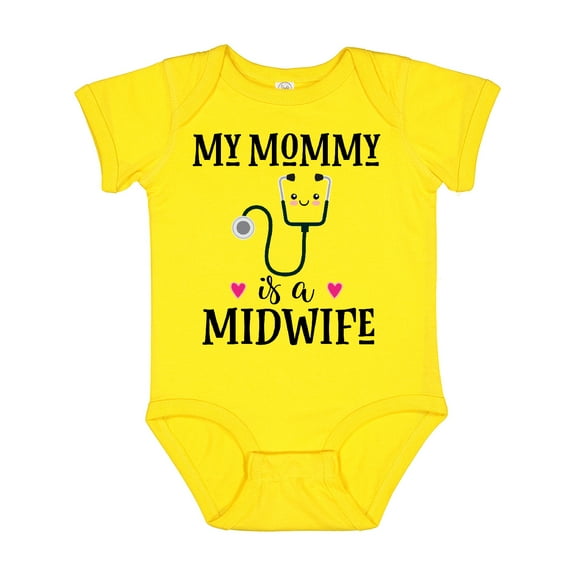 Inktastic Midwife Mom Baby Girls Baby Bodysuit