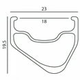 thumbnail image 2 of Velocity Rim Vel 650B 584X18 A23-Oc 32 Sl/Nmsw, 2 of 2