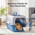thumbnail image 5 of Hard-Sided Dog and Cat Carrier, TSA Airline Approved, for Small to Medium Pets, Travel Crate with Handle, Ventilated Design, 5 of 10