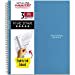 thumbnail image 3 of Five Star Spiral Notebook, 3 Subject, Wide Ruled Paper, 150 Sheets, 10-1/2" x 8" Sheet Size, Teal (73184), 3 of 5