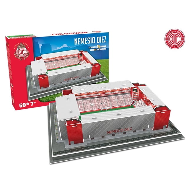 Rompecabezas 3D NANOSTAD Estadio Nemesio Diez Toluca